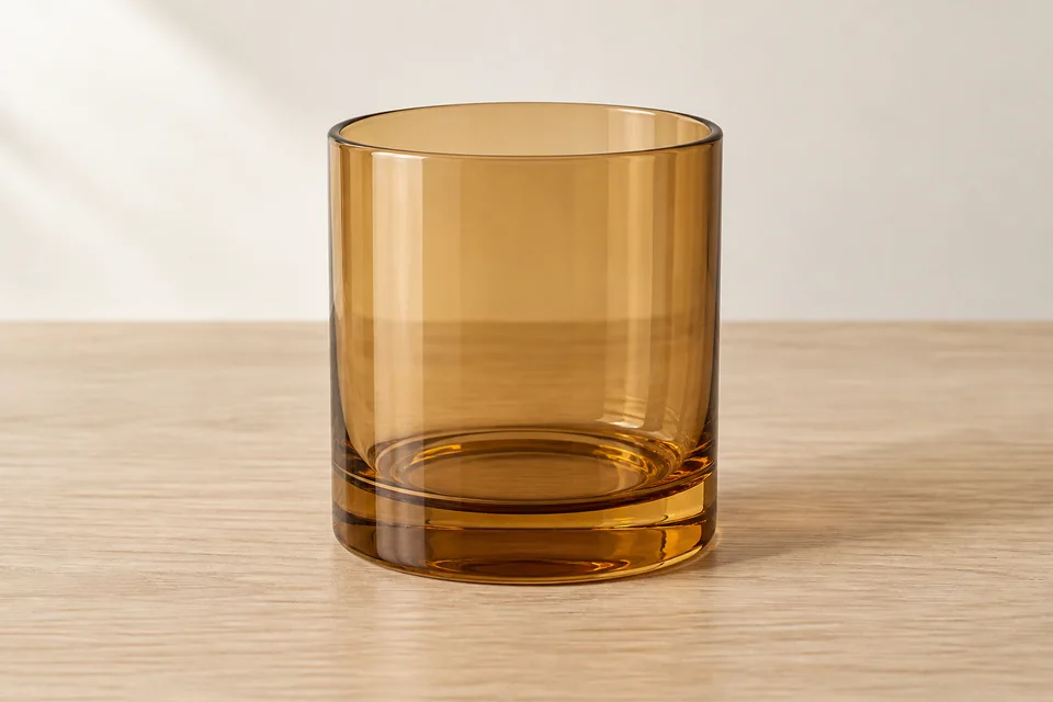 Amber Glass Candle Holder — illustrative product example