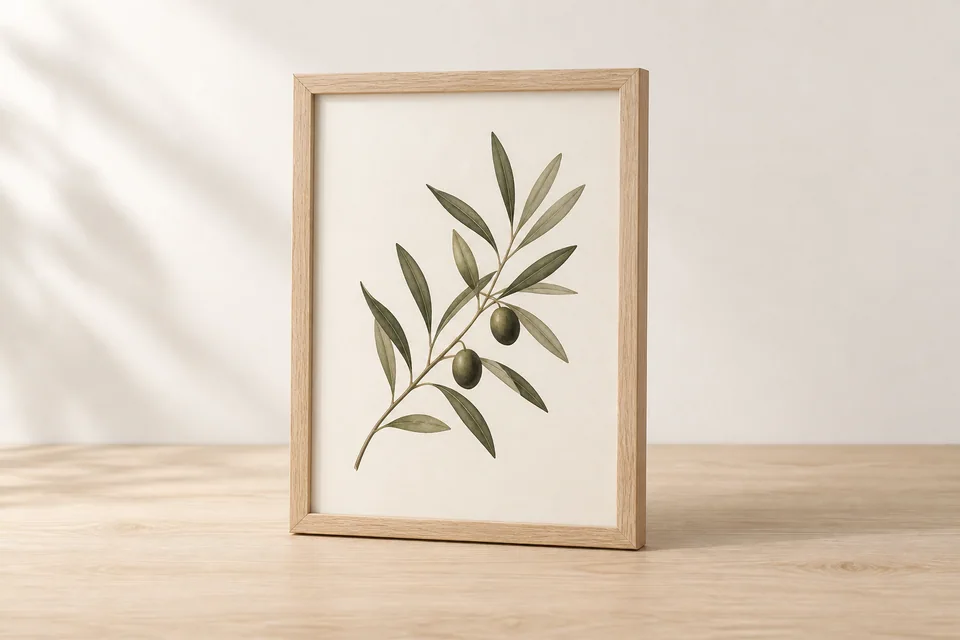 Botanical Wall Print — illustrative product example