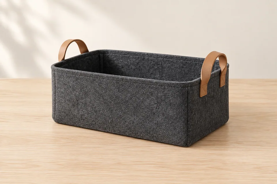 Felt Storage Basket — illustrative product example